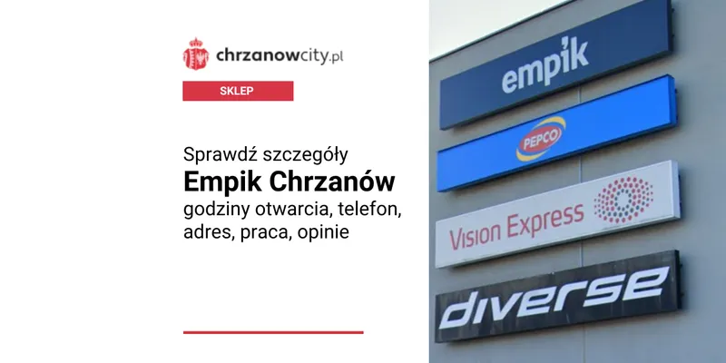 Empik Chrzanów, fot. Google Earth